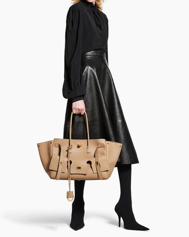 Medium Bel Air Carry All Bag - Black Smooth Leather