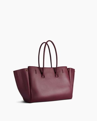 Medium Bel Air Carry All Bag - Black Smooth Leather