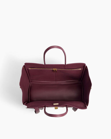 Medium Bel Air Carry All Bag - Black Smooth Leather