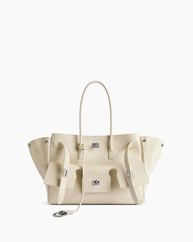 Medium Bel Air Carry All Bag - Black Smooth Leather