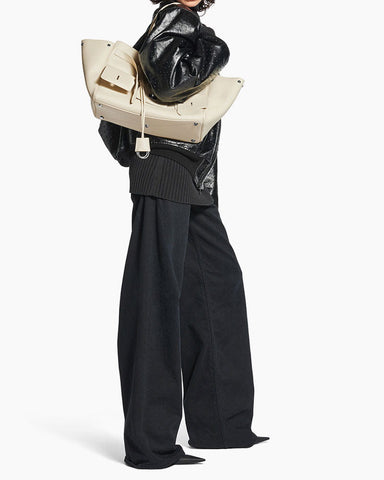 Medium Bel Air Carry All Bag - Black Smooth Leather