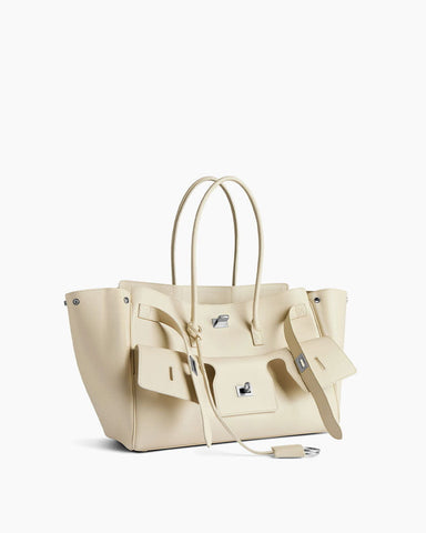 Medium Bel Air Carry All Bag - Black Smooth Leather