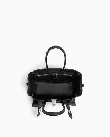 Medium Bel Air Carry All Bag - Black Smooth Leather