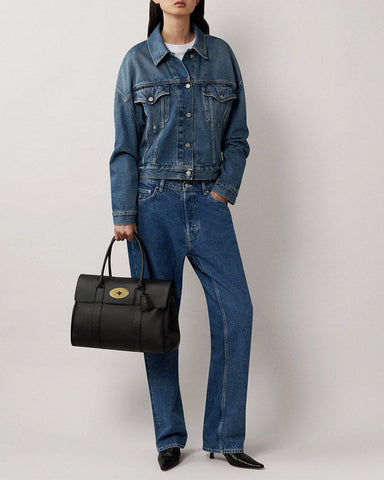 Structured Leather Handbag Essential Style