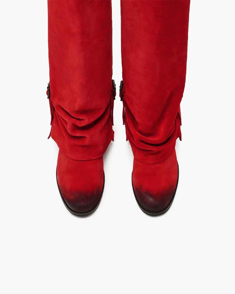 womens-festival-ready-foldover-suede-block-heels