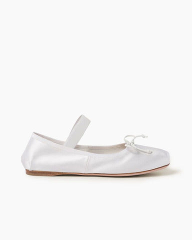 Elegant Satin Ballerina Shoes