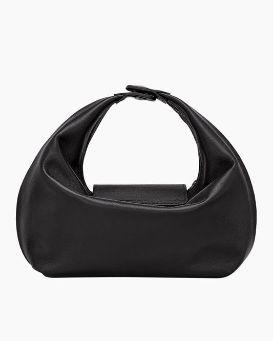 Women's Sophisticated Small Leather Carryall Bag