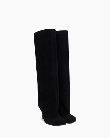 Women's Elegant Suede Knee Boot For Everyday Style