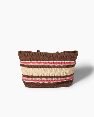 Summer Vacation Raffia Effect Woven Beach Bag