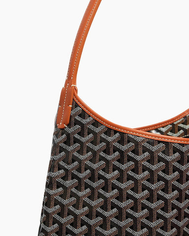 Lightweight Hobo Bag Wide Handle Removable Pouch