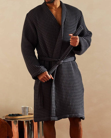 Dreamy Time Waffle Bathrobe