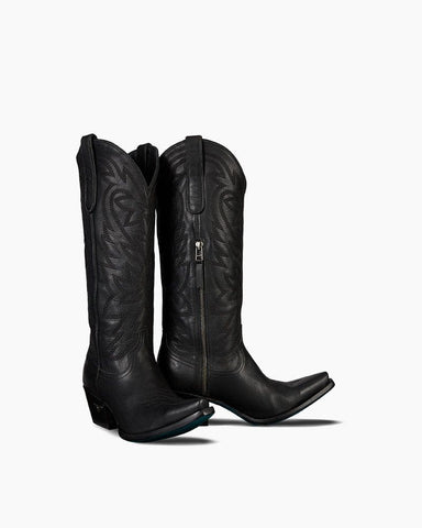 Smokeshow Leather Embroidered Cowboy Boots