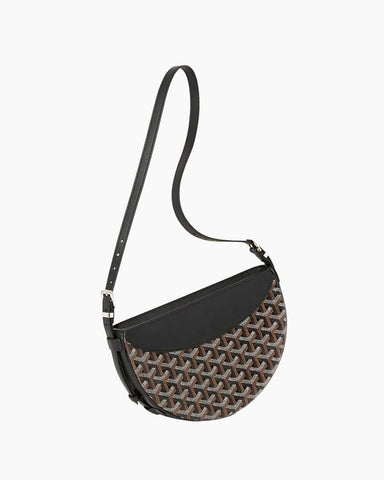 Urban Travel Half Moon PVC Shoulder Crossbody