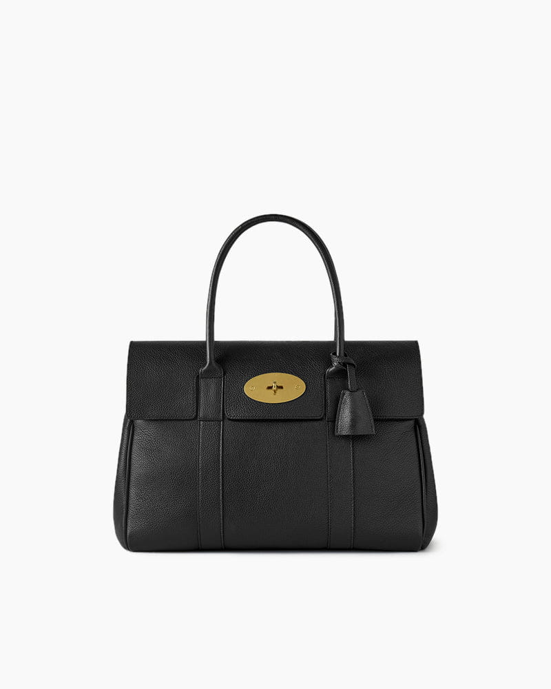 Structured Leather Handbag Essential Style