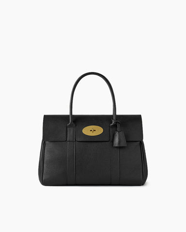 Structured Leather Handbag Essential Style