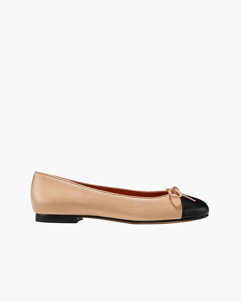 Chic-City-Walk-Two-Tone-Leather-Ballet-Flats-5