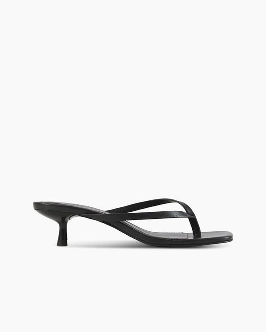 Urban-Evening-Leather-Kitten-Heel-Sandal-Slides-3