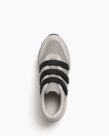 (Pre-sale) Breathable Mesh Triple-Strap Sneaker Heels