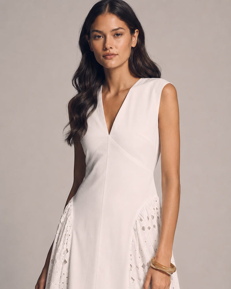 white transparent dress Anoeses Dress "Dea"  ANOESES