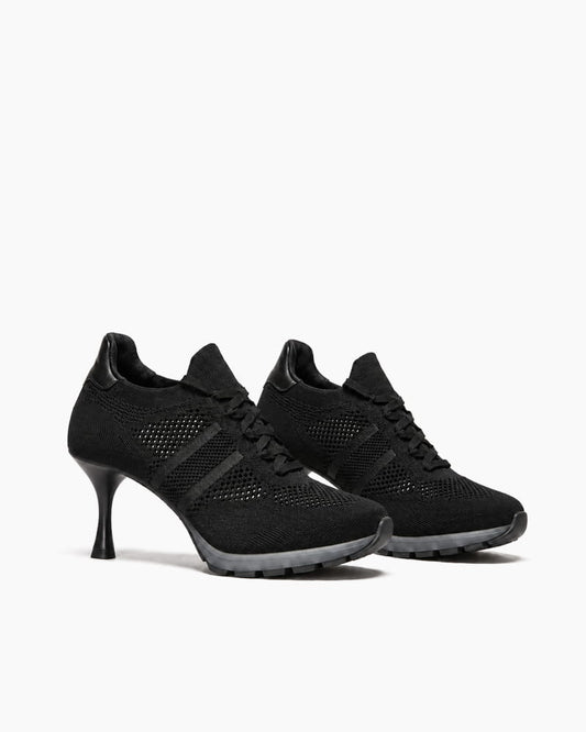 (Pre-sale) Avant-Garde Knit Stiletto Sneaker Heels