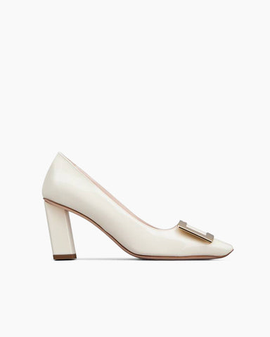 Versatile Elegant Square Toe Chunky Heel Shoes