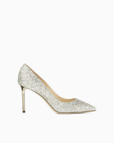 Stunning Crystal Glitter Pointed Toe High Heels