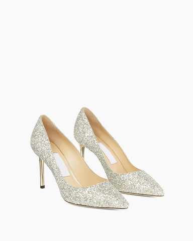 Stunning Crystal Glitter Pointed Toe High Heels