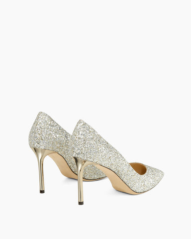 Stunning Crystal Glitter Pointed Toe High Heels