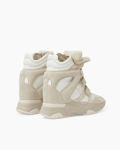 Women's Hidden Wedge High-Top Platform Sneakers