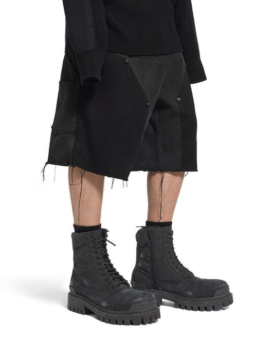 Men's Combat Strike Boot in Black
