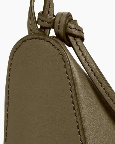 Small Convertible Leather Purse Unique Shape