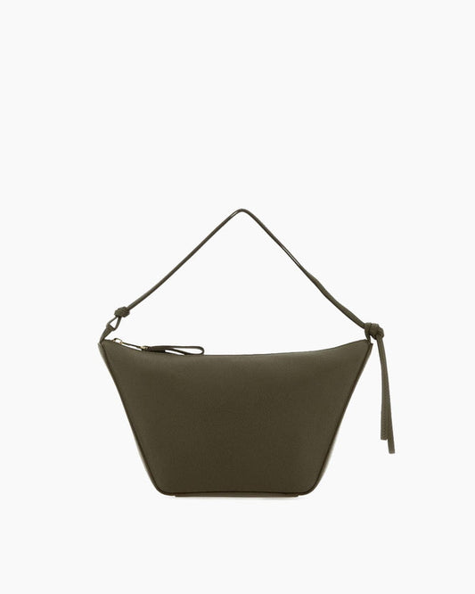 Small Convertible Leather Purse Unique Shape