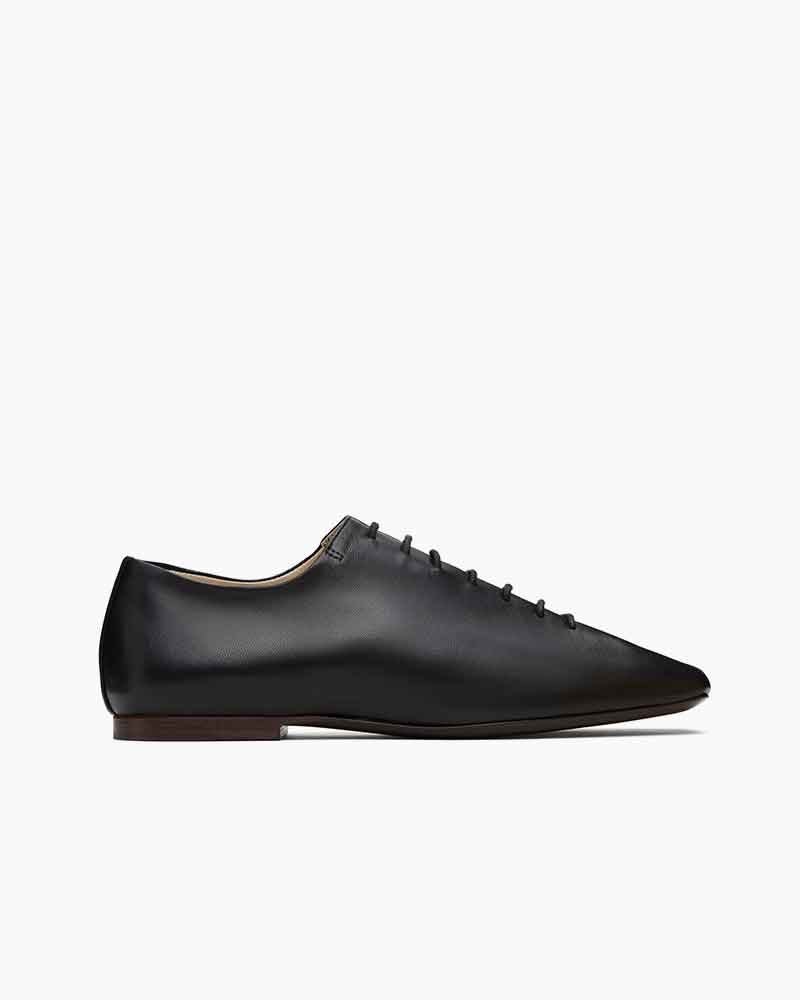 Classic Leather Derby Shoes Lace Up