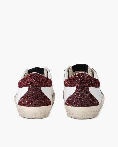 Lace-Up Leather Sneaker for Casual Weekend Wear Signature Motif