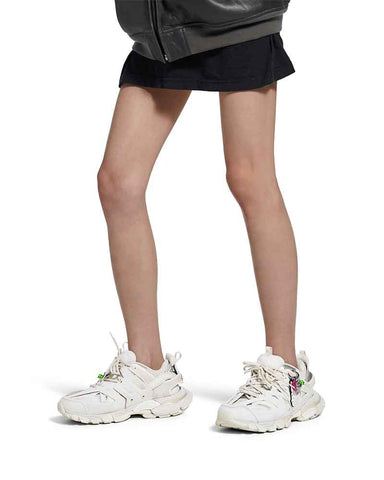 Women's Layered Mesh Sneaker for Street Style Chunky Sole