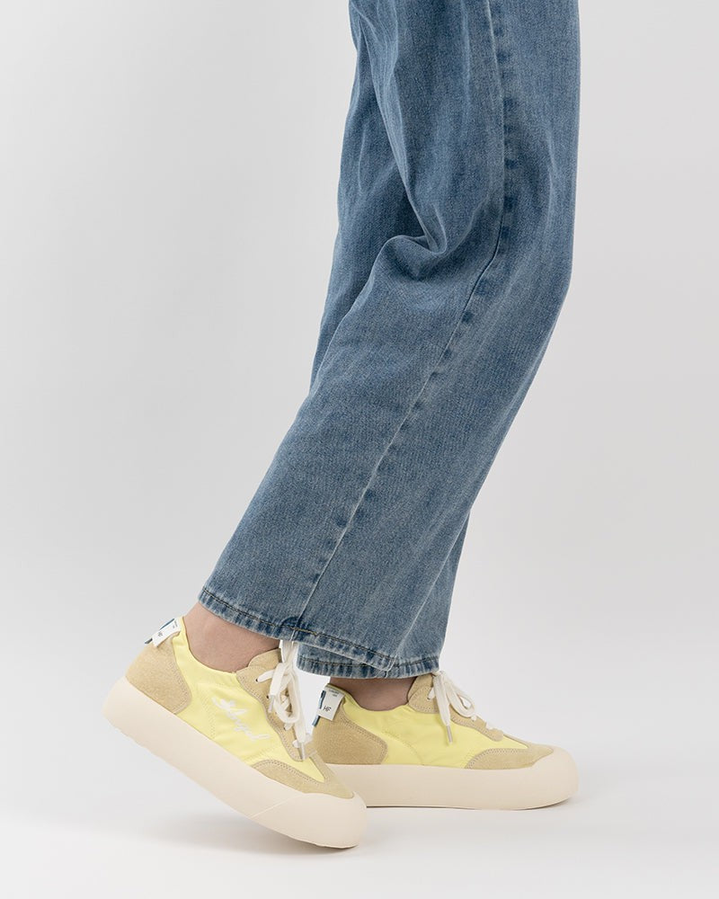 Elastic Back Side Comfortable Platform Sneakers