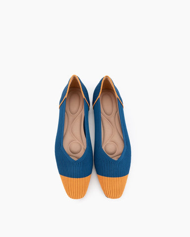 Comfortable Slip-on Washable Knit Flat Shoes