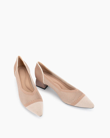 Pointed Toe Ballet Multi-color Mid-heel (Vita)