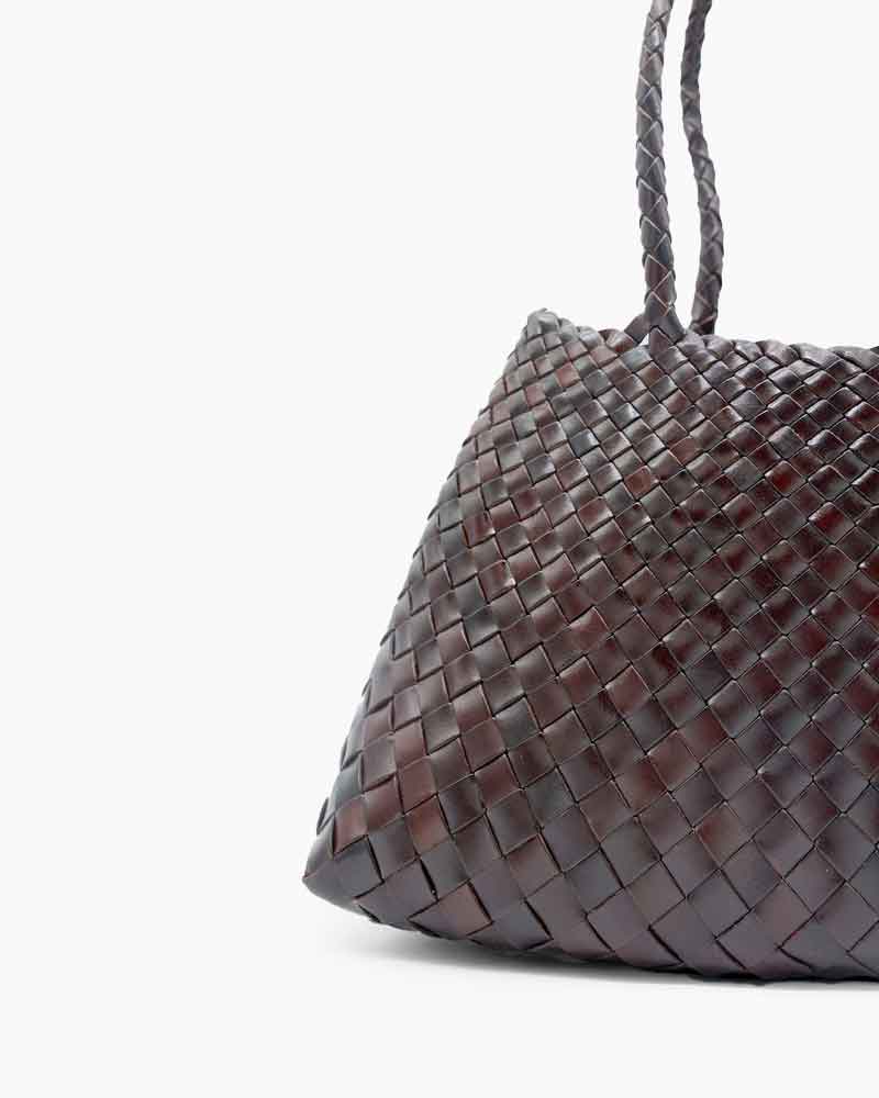Everyday-City-Escape-Dark-Brown-Woven-Leather-Tote-2