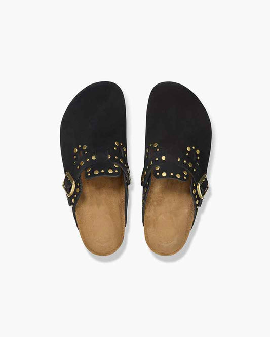 Urban-Weekend-Studded-Suede-Clog-Mule-3
