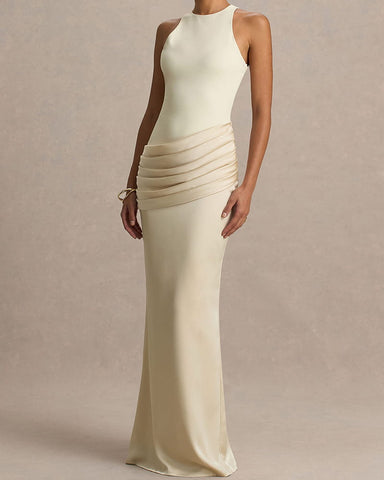 Elegant-Evening-Ruched-Maxi-Party-Dress-3