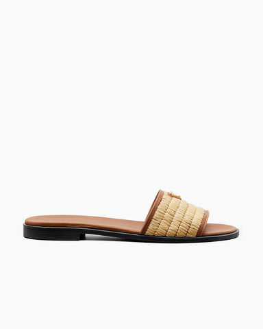 Resort Ready Raffia Platform Summer Sandals
