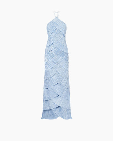 Evening-Tiered-Pleated-Halter-Maxi-Dress-3