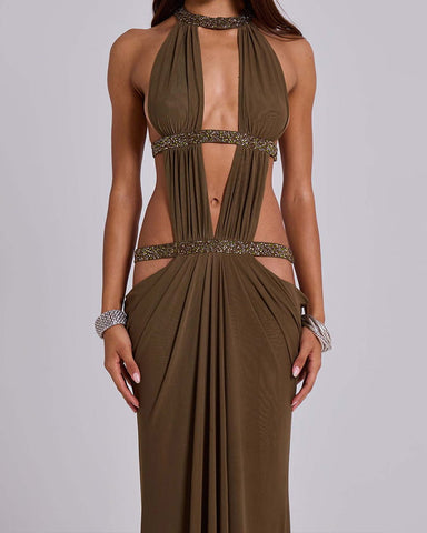 Glamorous-Evening-Cutout-Beaded-Halter-Gown-4