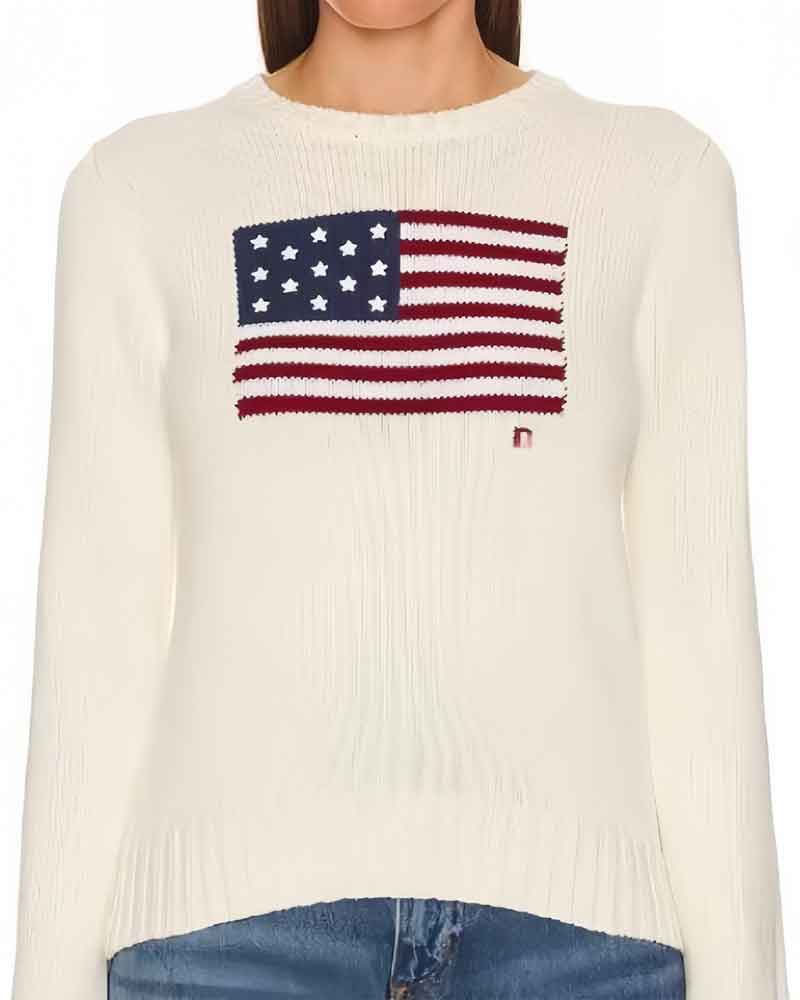 Cozy-Everyday-Flag-Knit-Casual-Sweater-1