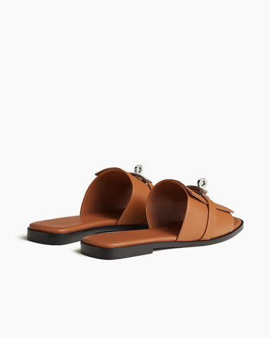 Urban-Stroll-Metal-Buckle-Leather-Slides-7