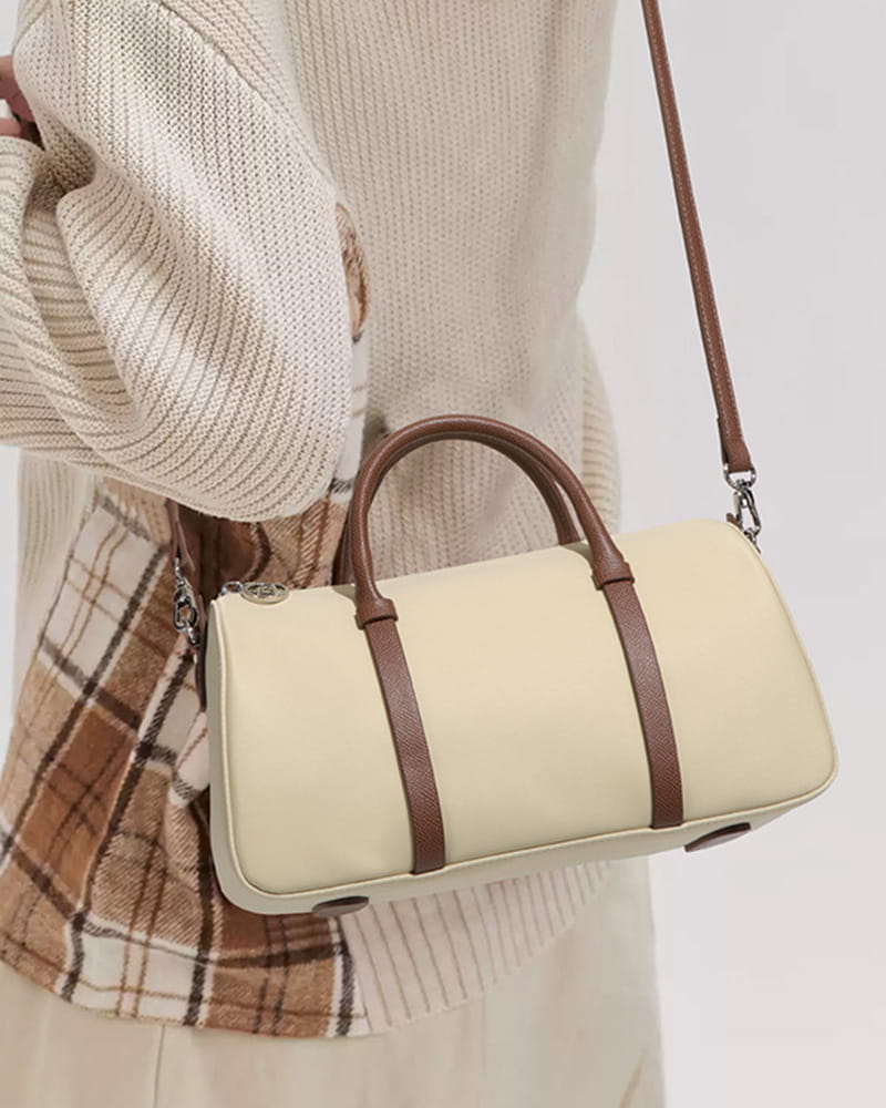 Weekend-Travel-Nylon-Shoulder-Duffel-Bag-With-Strap-2