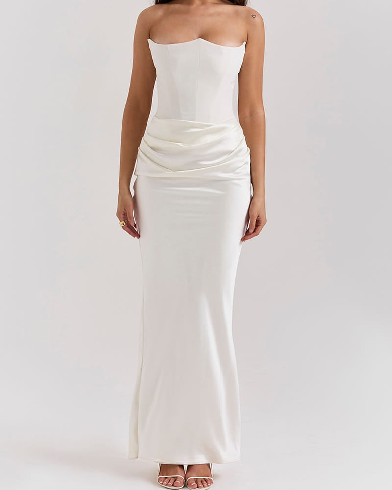 Garden-Soirée-Ivory-Strapless-Corset-Midi-Dress-38