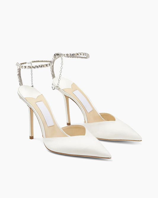 Glamorous-Evening-Crystal-Ankle-Strap-Satin-Heels-Wedding shoes
