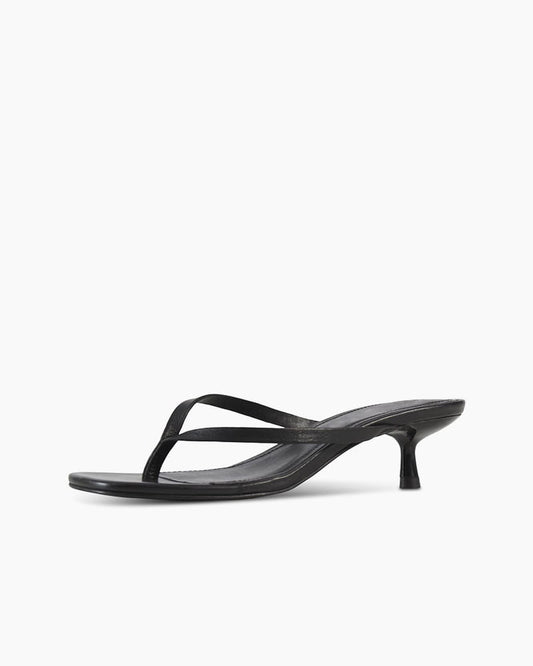 Urban-Evening-Leather-Kitten-Heel-Sandal-Slides-1